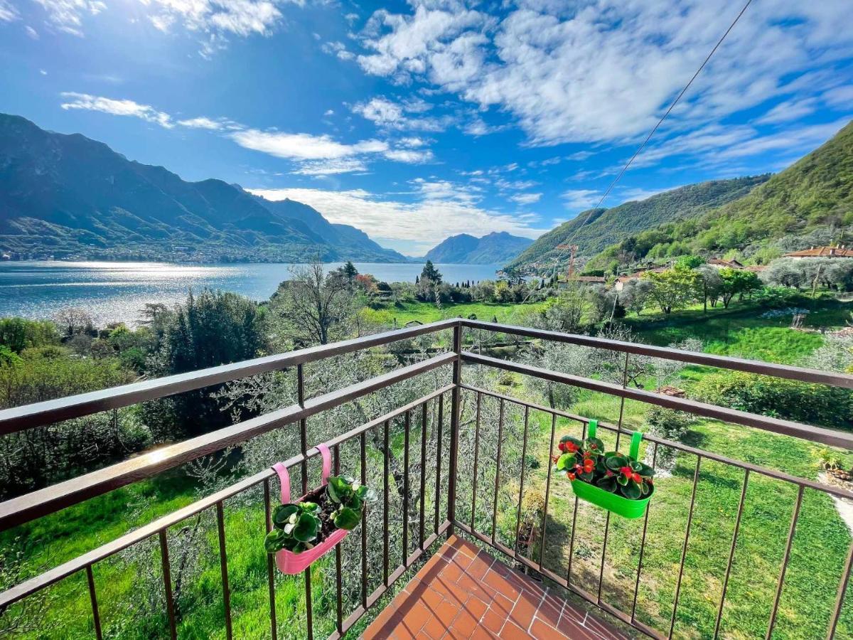 Appartamento Tivano Balcone Con Vista Lago Bellagio Eksteriør bilde
