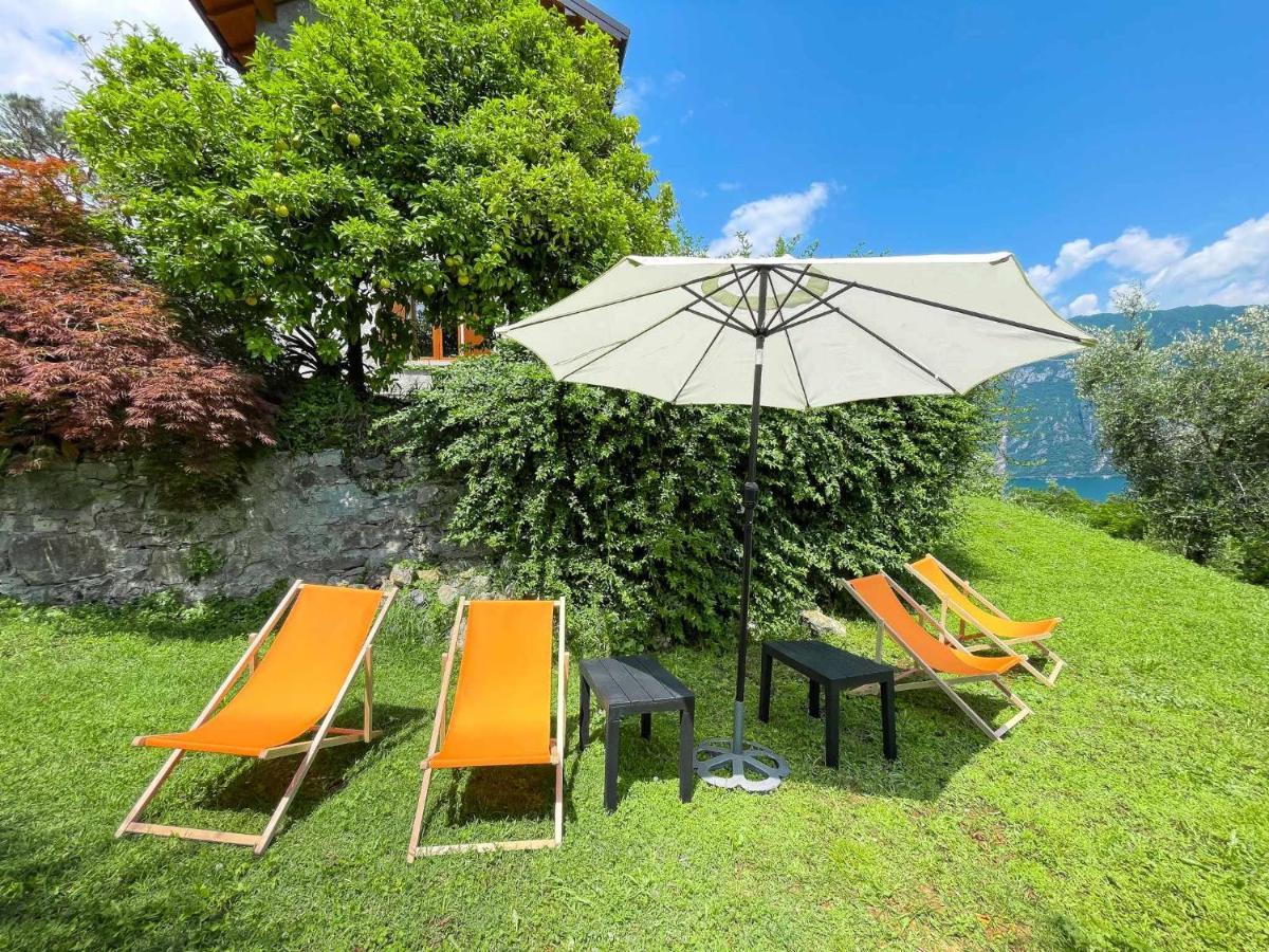 Appartamento Tivano Balcone Con Vista Lago Bellagio Eksteriør bilde
