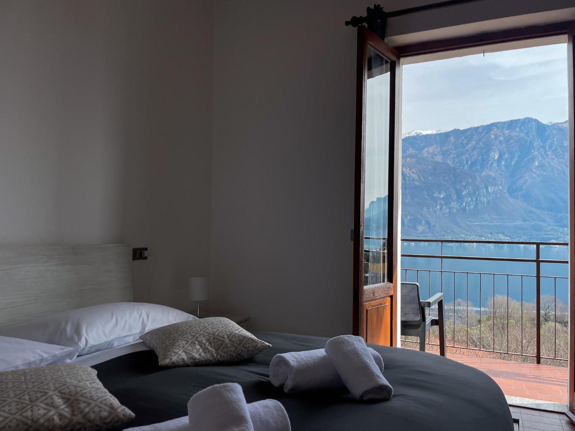 Appartamento Tivano Balcone Con Vista Lago Bellagio Eksteriør bilde