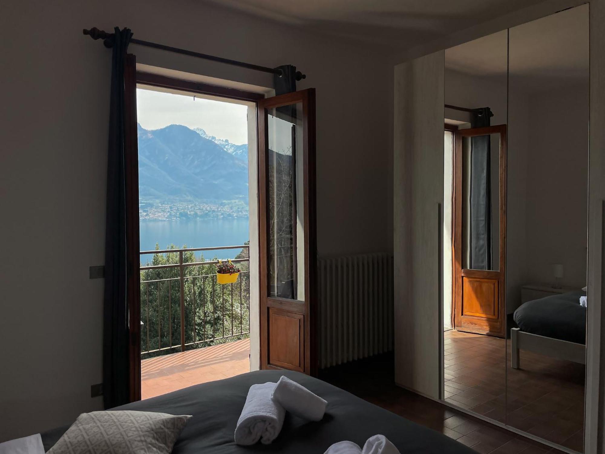 Appartamento Tivano Balcone Con Vista Lago Bellagio Eksteriør bilde